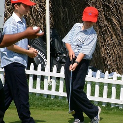 Playing Golf, Boys