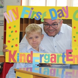 First Day of School, KG