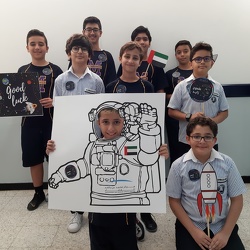Hazza Al Mansouri Good Luck Messages, Grade 5-8 Boys 