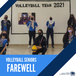 Volleyball Team Farewell