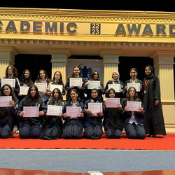Academic Awards, Grade 7-11Girls