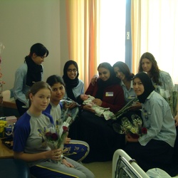 Visit to Al Wasl Hospital, Girls