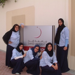 Trip to Zayed University, Girls