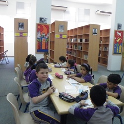 At the Library, Grade 2 and 3