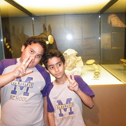 Trip to Sharjah Archaeology Museum Grade 6 Boys 