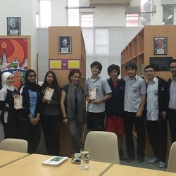 Arabic Author Visit Grade 8 12 Boys and Girls 