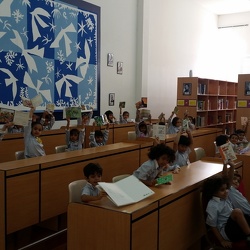 Visit to the Library KG 2A and 2E