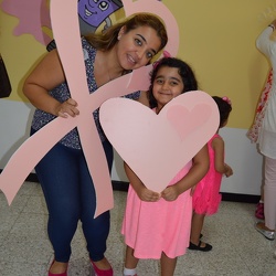 Breast Cancer Awareness Campaign KG 1 and KG 2