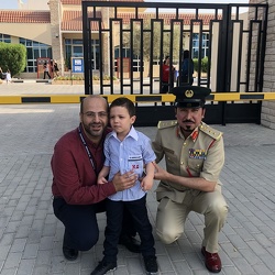 Dubai Police Welcoming Students
