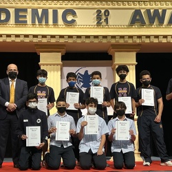 Academic Awards, Grade 7-8 Boys